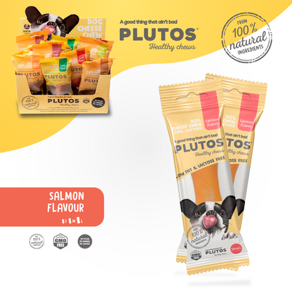 PLUTOS Cheese Salmon Healthy Chew From 3 Units